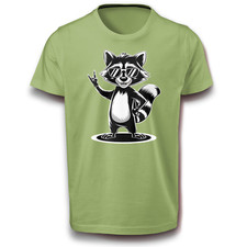 Cooles waschbär shirt gebraucht kaufen  Werdohl