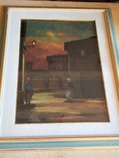 Quadro olio tavola usato  Torre del Greco