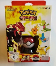Pokemon Omega Ruby Pokeball pôster na caixa muito bom estado completo PAL Nintendo 3DS comprar usado  Enviando para Brazil