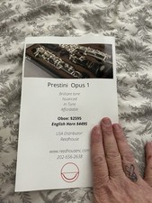 Prestini opus oboe for sale  Advance
