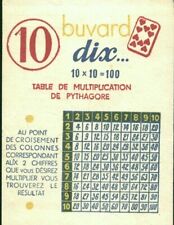 Buvard vintage table d'occasion  France