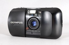 [Prawie idealny] Olympus μ mju czarny aparat filmowy AF Point & Shoot 35 mm z Japonii na sprzedaż  Wysyłka do Poland