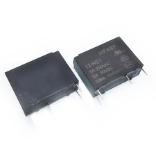 Relé usado 1 peça HF46F-12-HS1, usado comprar usado  Enviando para Brazil