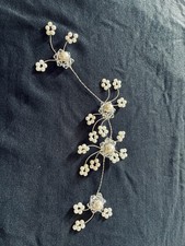 Elegant pearl crystal for sale  SALISBURY