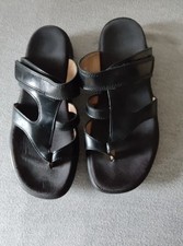 Sandaletten pantoletten leder gebraucht kaufen  Viernheim