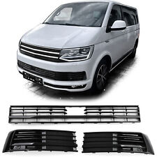 Usado, Parrilla Rejilla Izquierda Derecha Centro Negro Brillo para VW T6 VI Con Acc comprar usado  Enviando para Brazil