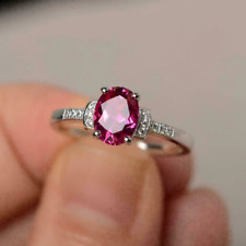 Oval cut pink for sale  HARROW