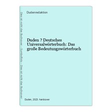 Duden deutsches universalwört gebraucht kaufen  Ohlsbach