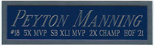 Peyton manning colts for sale  East Moline