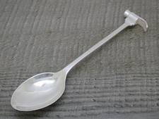 Colher "Egg Cracker" Vintage Bruce Russell Of Guernsey Prata Esterlina Sólida Rara comprar usado  Enviando para Brazil