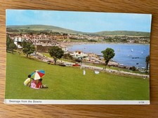 Swanage postcard downs for sale  HITCHIN
