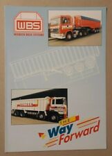Wbs wisbech bulk for sale  BOURNE