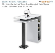 Bartisch theke tisch gebraucht kaufen  Viersen