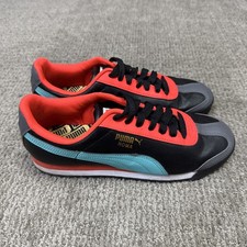 Usado, Tênis Puma Roma básico multicolorido com cadarço masculino tamanho 7 comprar usado Usado, Tênis Puma Roma básico multicolorido com cadarço masculino tamanho 7 comprar usado  Enviando para Brazil