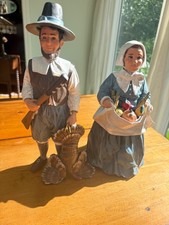 Thanksgiving pilgrim couple for sale  Grand Island