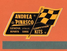 Adesivo vintage sticker usato  Italia