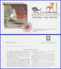 Cadeira de madeira laminada USA3 #4333p U/A FLEETWOOD FDC Eames comprar usado  Enviando para Brazil