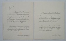 Faire part mariage d'occasion  Plombières-lès-Dijon