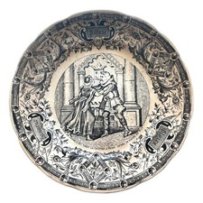Assiette ancienne sarreguemine d'occasion  Criel-sur-Mer