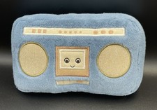Brinquedo de pelúcia macio Jellycat WIGGEDY BLUE BOOMBOX música funciona comprar usado  Enviando para Brazil