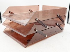 Vintage brown acrylic for sale  PRESTON
