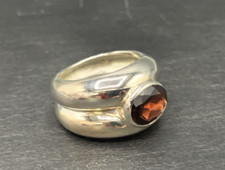 Granat ring 925er gebraucht kaufen  Berlin