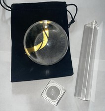 Kit de fotografia suporte bola lente cristal polido Ocular K9 na caixa original comprar usado  Enviando para Brazil