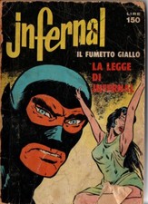 Jnfernal fumetto giallo usato  Roma