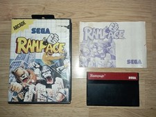 RAMPAGE - SEGA MASTER SYSTEM - CIB - PAL COMPLETO CAJA INSTRUCCIONES comprar usado  Enviando para Brazil