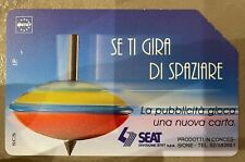 Scheda telefonica trottola usato  Roma