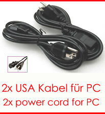 2xusa pwrcable 110v gebraucht kaufen  Nürnberg