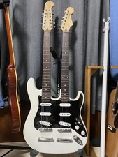 Usado, Guitarra elétrica de pescoço duplo branca comprar usado  Enviando para Brazil