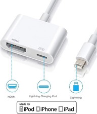 Adaptador AV digital Apple Lightning genuíno (parte MW2P3AM/A) HDMI e Lightning comprar usado  Enviando para Brazil