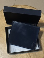 Carteira de couro Polo Ralph Lauren cor azul marinho comprar usado  Enviando para Brazil