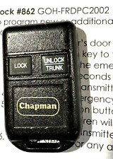 Chapman goh frdpc2002 for sale  Wellsboro