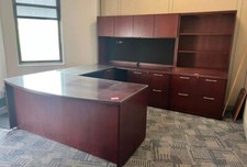 Executive mahogany shape for sale  Columbus
