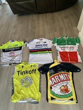 Cycling jersey x5 for sale  TAUNTON
