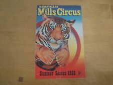 Circus programme bertram for sale  HALESOWEN