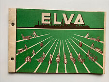 Ancien catalogue elva d'occasion  Cerizay