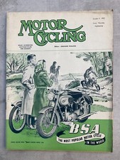 Motorcycling magazine october for sale  COLCHESTER
