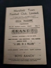 Vintage mansfield town for sale  BRADFORD