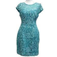 Mini vestido Lipsy London Tiffany azul renda costas abertas tamanho 8 feminino chique comprar usado  Enviando para Brazil