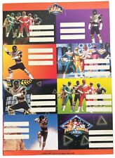 Power Rangers, adesivos para caderno escolar, Israel comprar usado  Enviando para Brazil