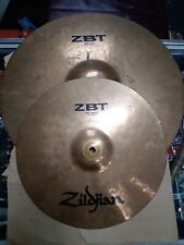 Zildjian ZBT HiHat Bottom 13"/33cm and Crash Ride 18"/45cm (caixa de chão) comprar usado  Enviando para Brazil