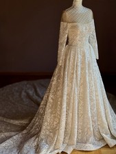 Champagner brautkleid 120cm gebraucht kaufen  Gifhorn