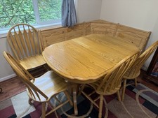 Solid oak table for sale  Puyallup