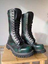 Green combat boots for sale  ALNESS