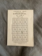 Trench map longueval for sale  PRESTON