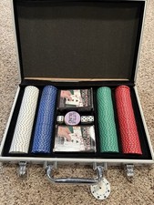 Poker chip set for sale  Fargo