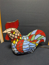 Stained glass rooster for sale  Biddeford